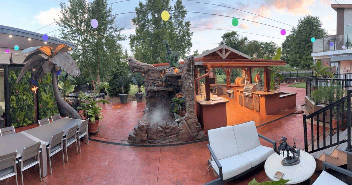 How I Hung 6-Inch LED Cafe Lights Across My 55-Foot Patio on a Stainless Steel Cable